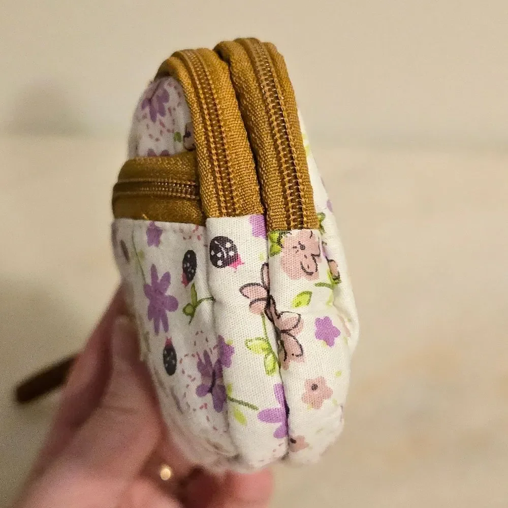 Jewelry Mini Travel Organizer In Floral Fabric by Qiao jia ren